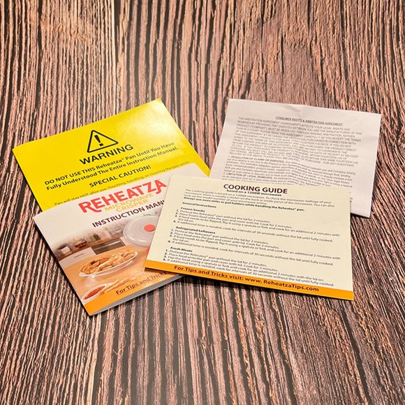 NWT Reheatza Microwave Crisper by Allstar Innovations, As Seen on TV - Picture 10 of 13